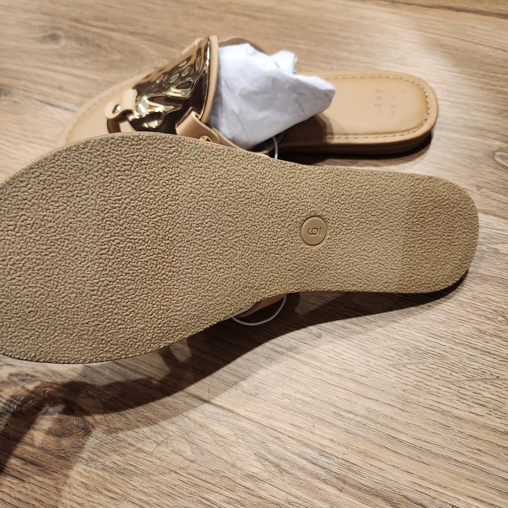 a new day Tan Sandals with Gold Accents - Picture 3 of 3